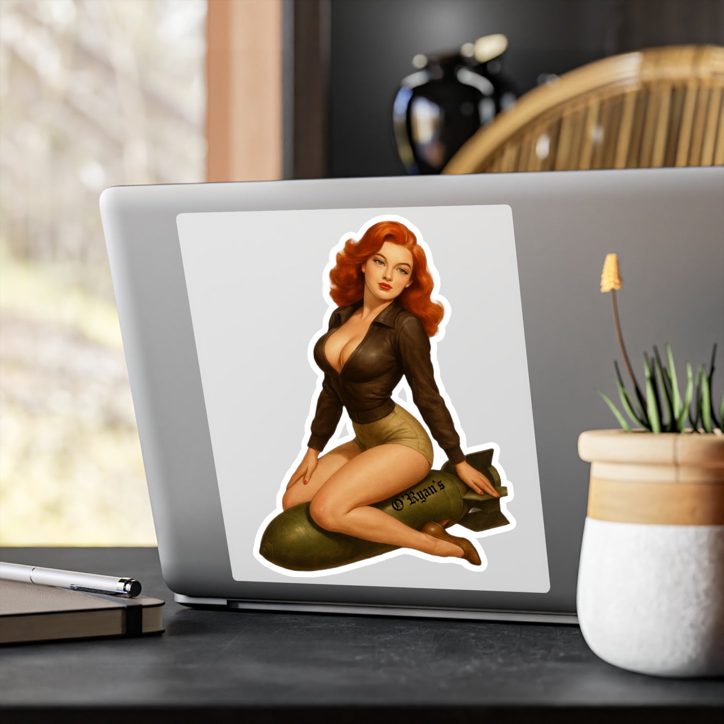 BOMBER BABE - Sticker