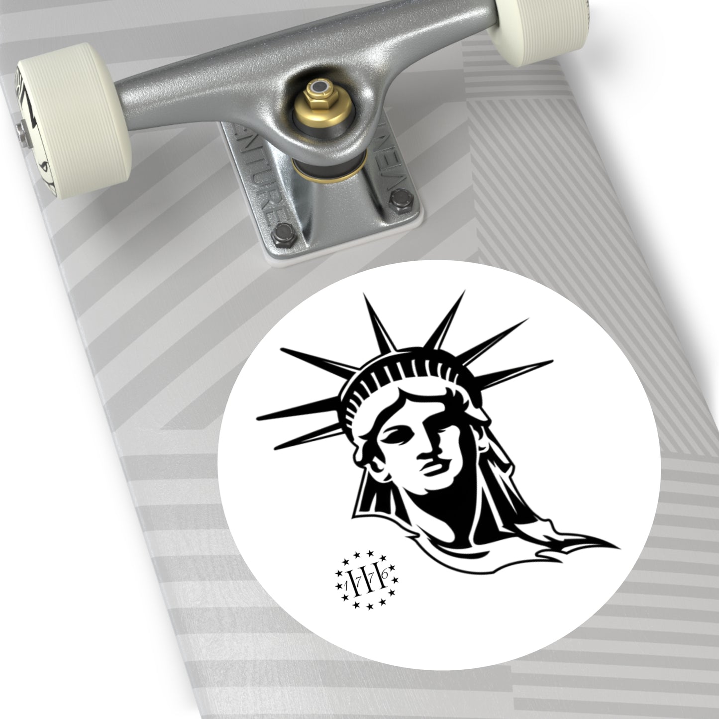LIBERTY - Round Vinyl Sticker