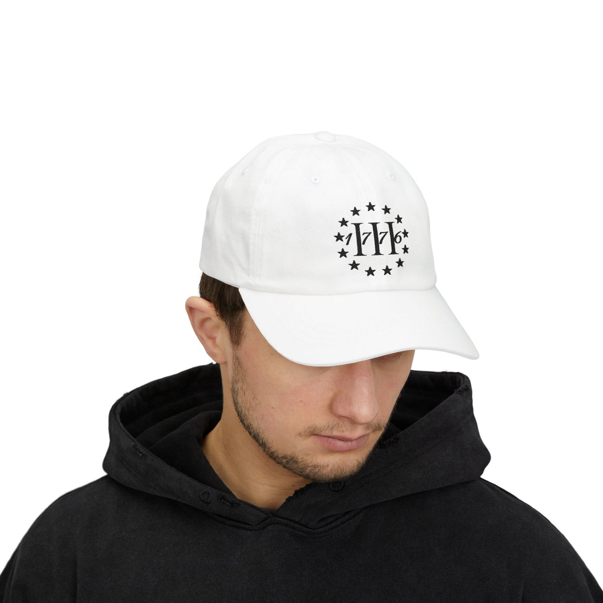 1776 DAD CAP - Embroidered - 100% Cotton - Unisex