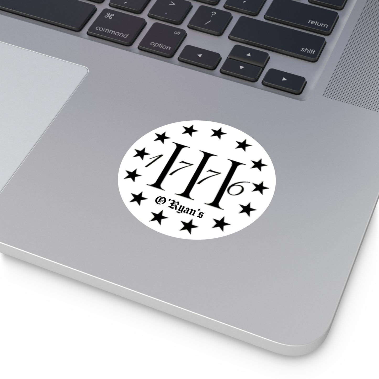 1776 - Round Vinyl Sticker