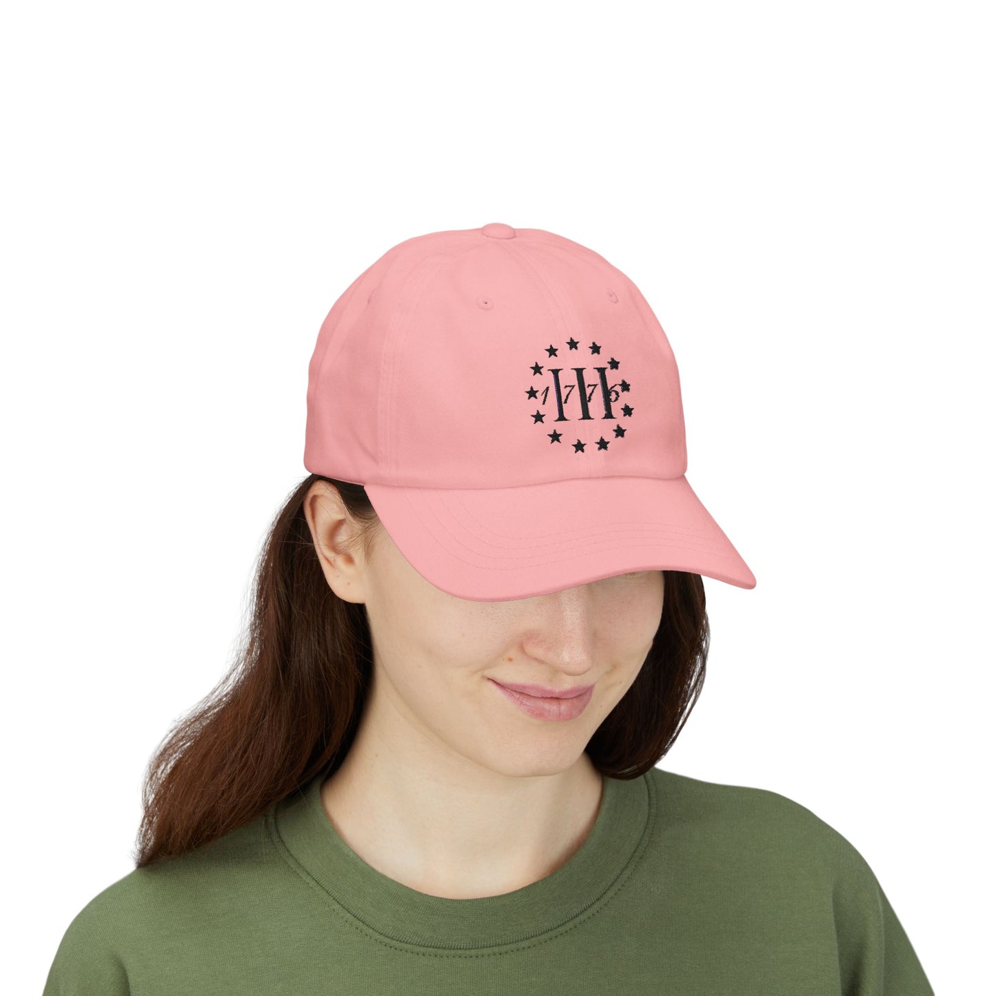 1776 DAD CAP - Embroidered - 100% Cotton - Unisex