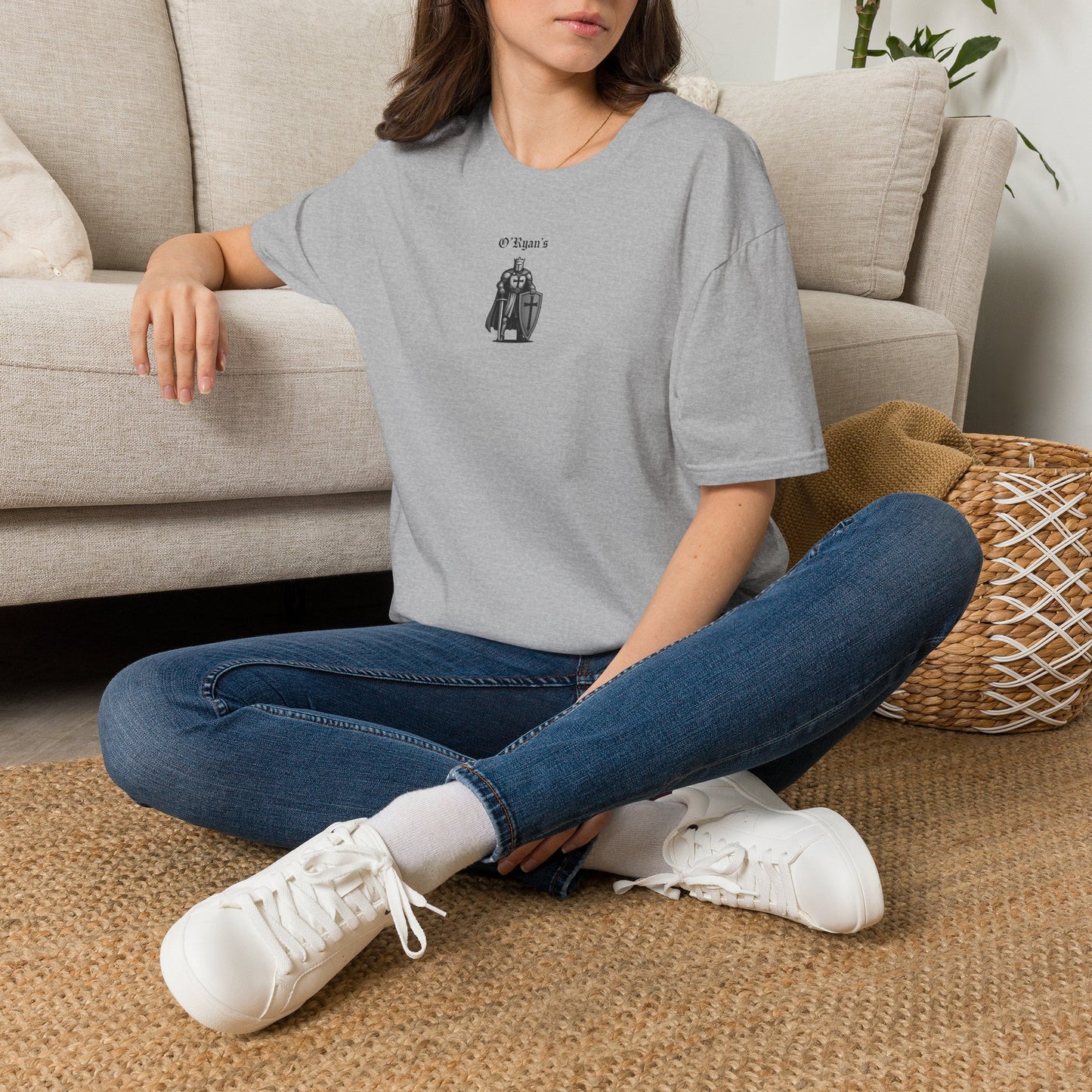 BAD GOY CRUSADER TEE - 100% Cotton - Unisex