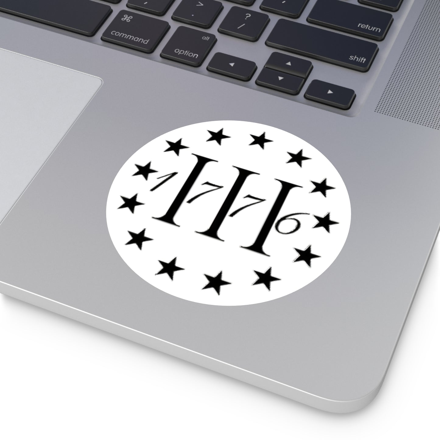 1776 - Round Vinyl Sticker