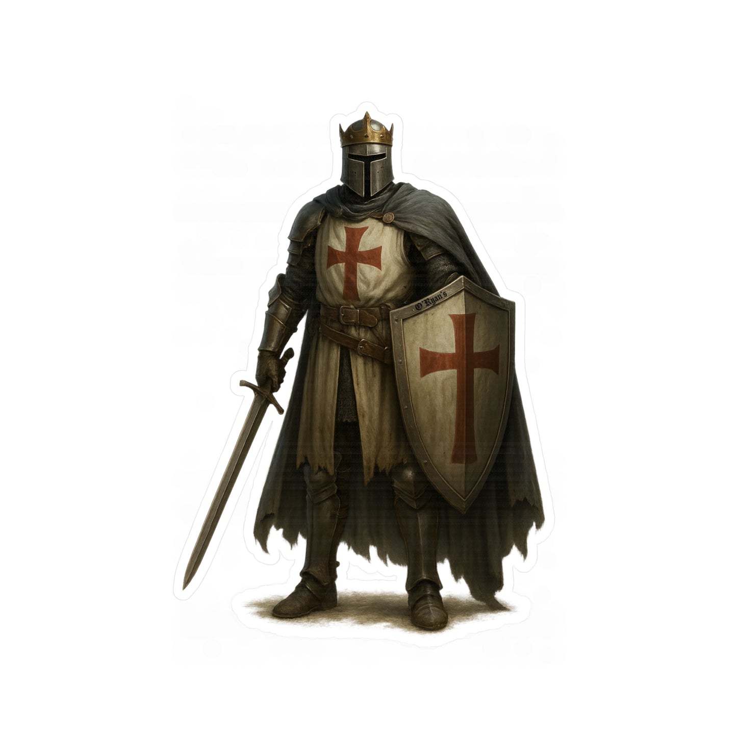CRUSADER - Sticker