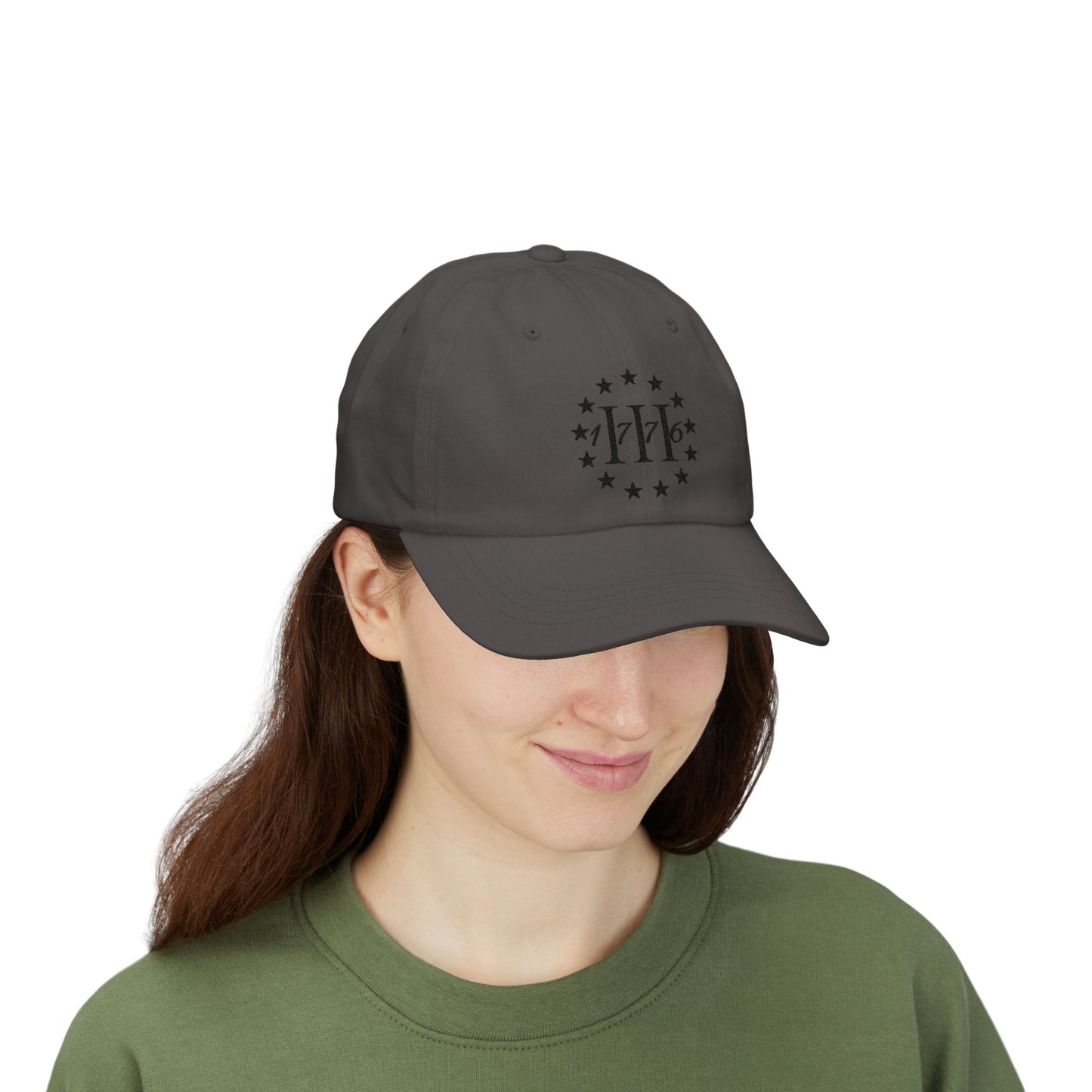 1776 DAD CAP - Embroidered - 100% Cotton - Unisex