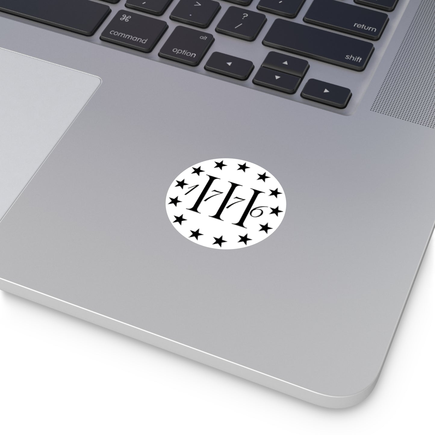 1776 - Round Vinyl Sticker