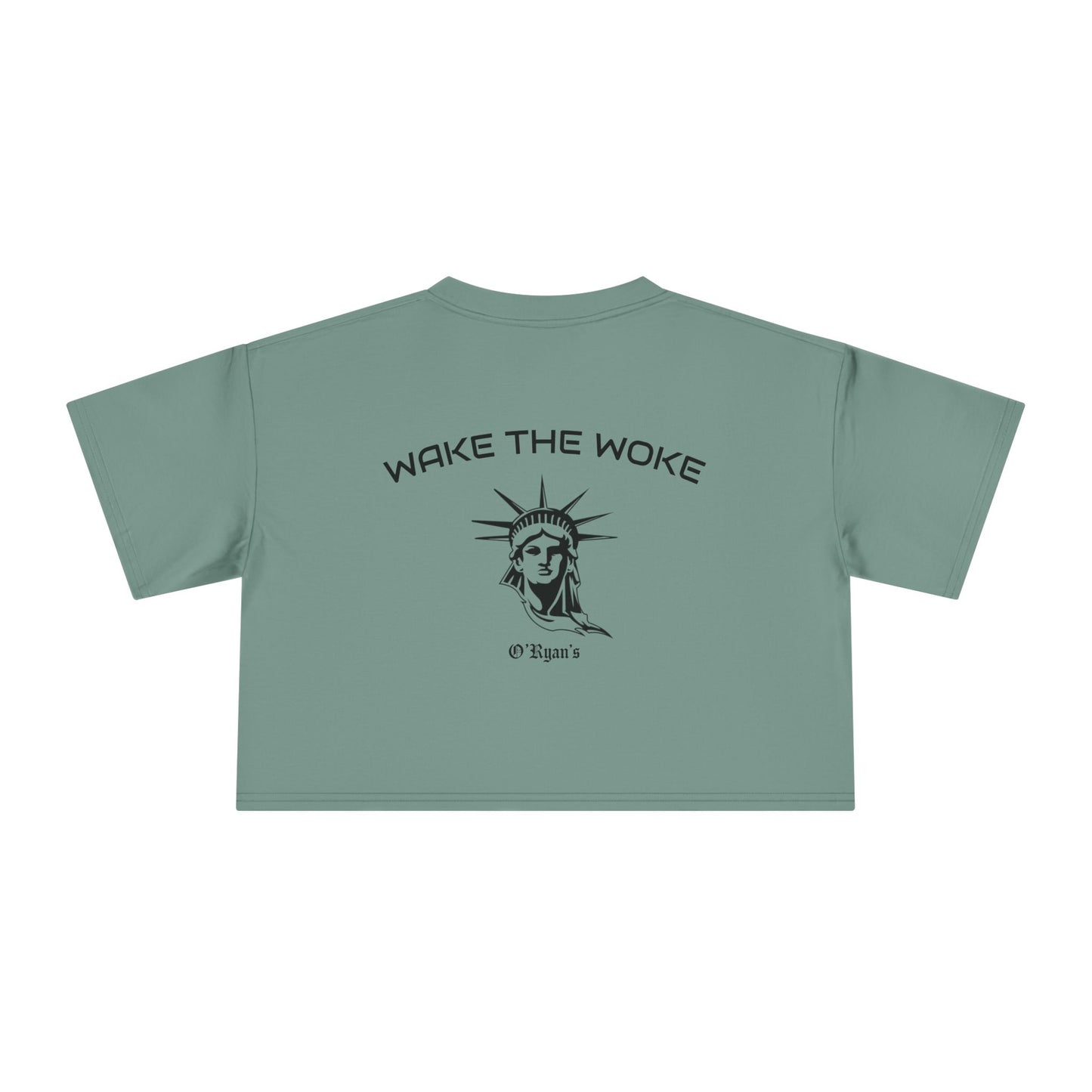 TAKE IT OFF - Crop Tee - 100% Cotton