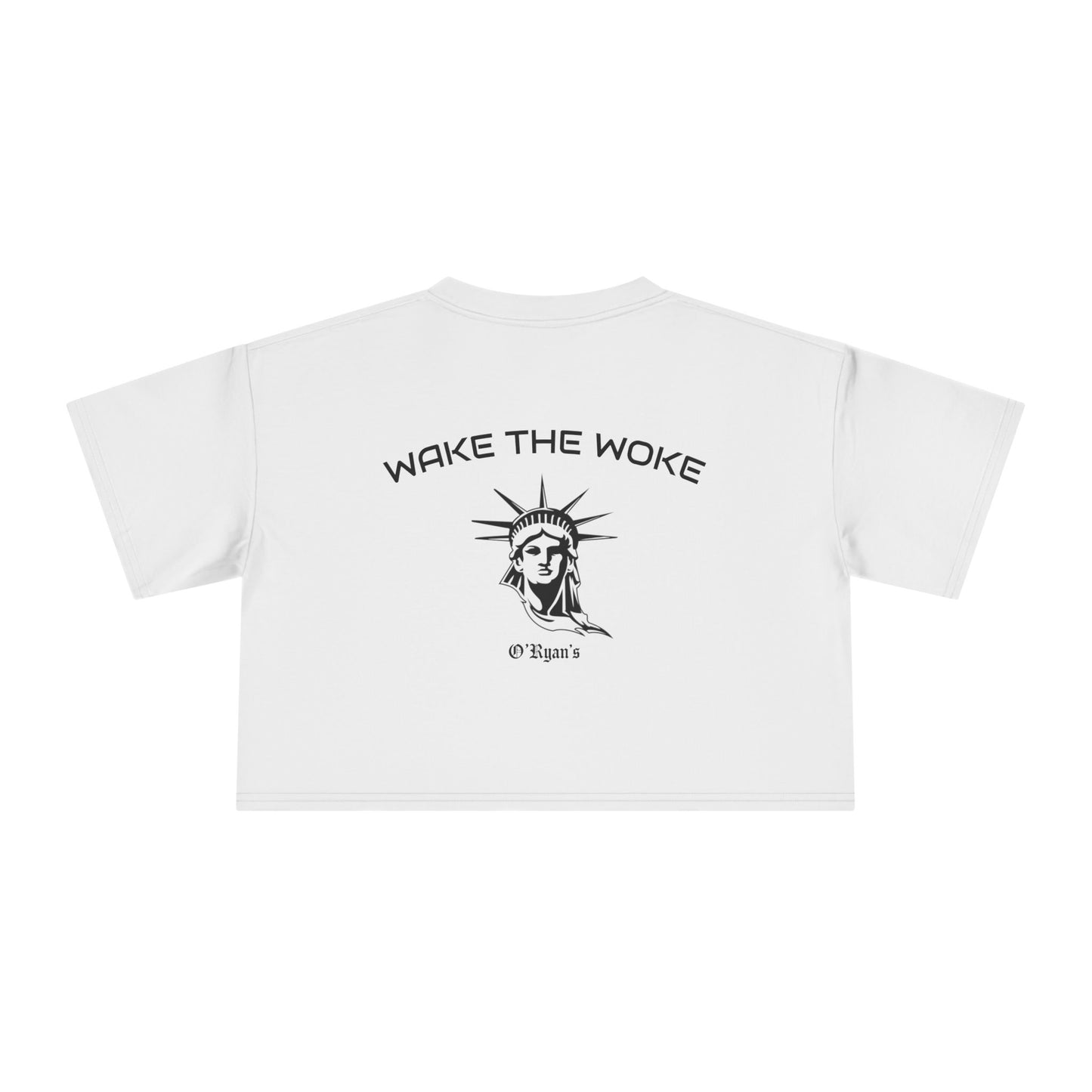 TAKE IT OFF - Crop Tee - 100% Cotton