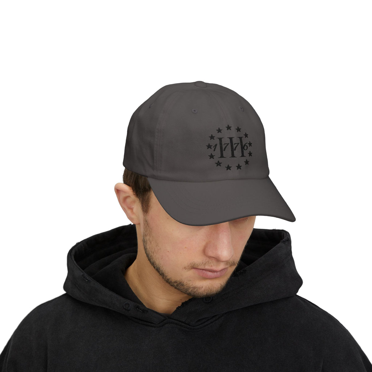 1776 DAD CAP - Embroidered - 100% Cotton - Unisex