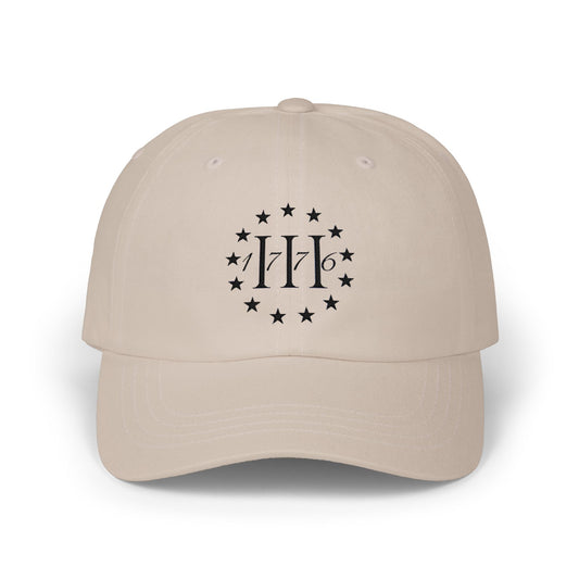1776 DAD CAP - Embroidered - 100% Cotton - Unisex