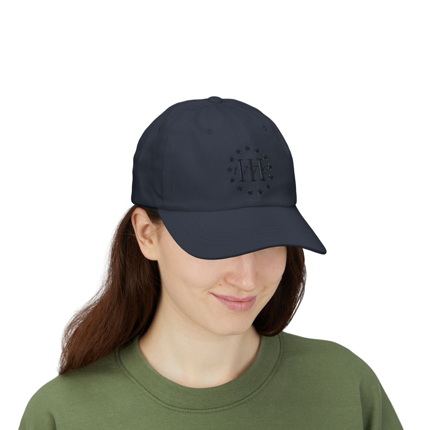 1776 DAD CAP - Embroidered - 100% Cotton - Unisex