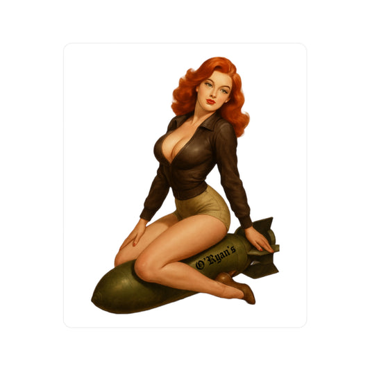 BOMBER BABE - Sticker
