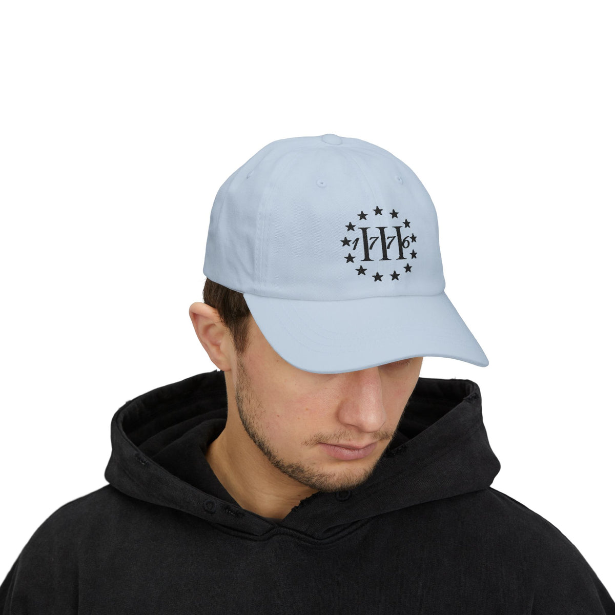 1776 DAD CAP - Embroidered - 100% Cotton - Unisex