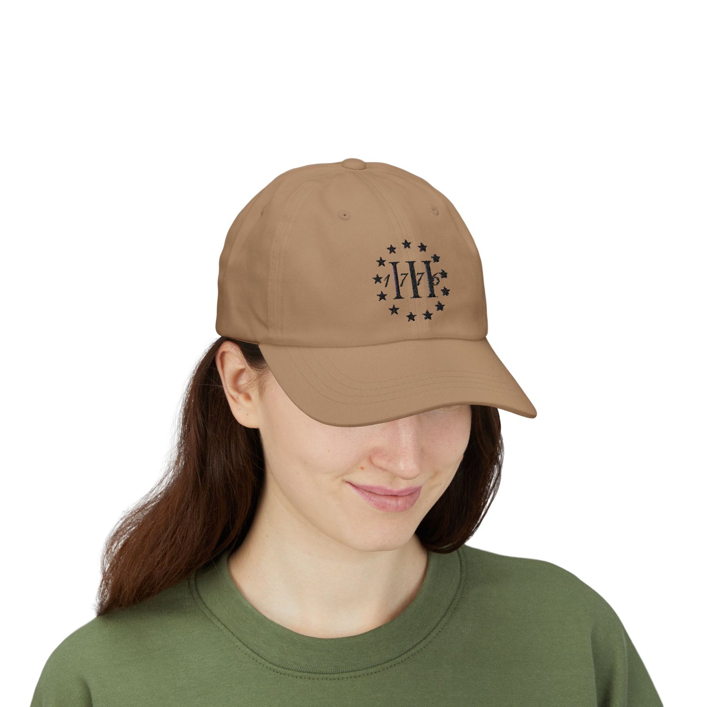 1776 DAD CAP - Embroidered - 100% Cotton - Unisex