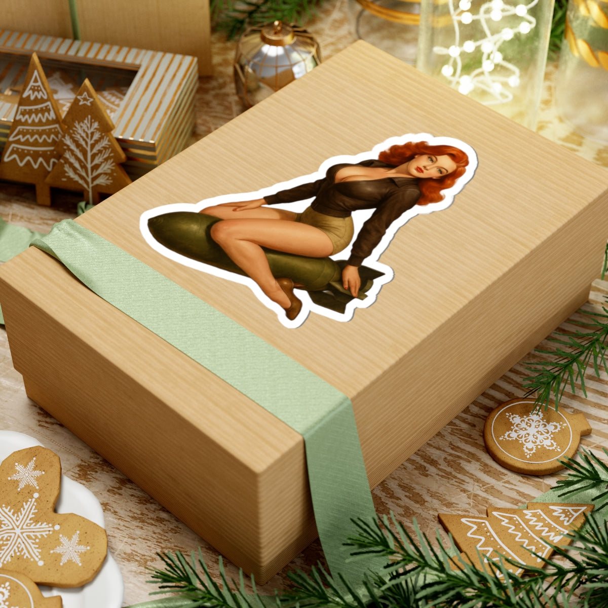 BOMBER BABE - Sticker