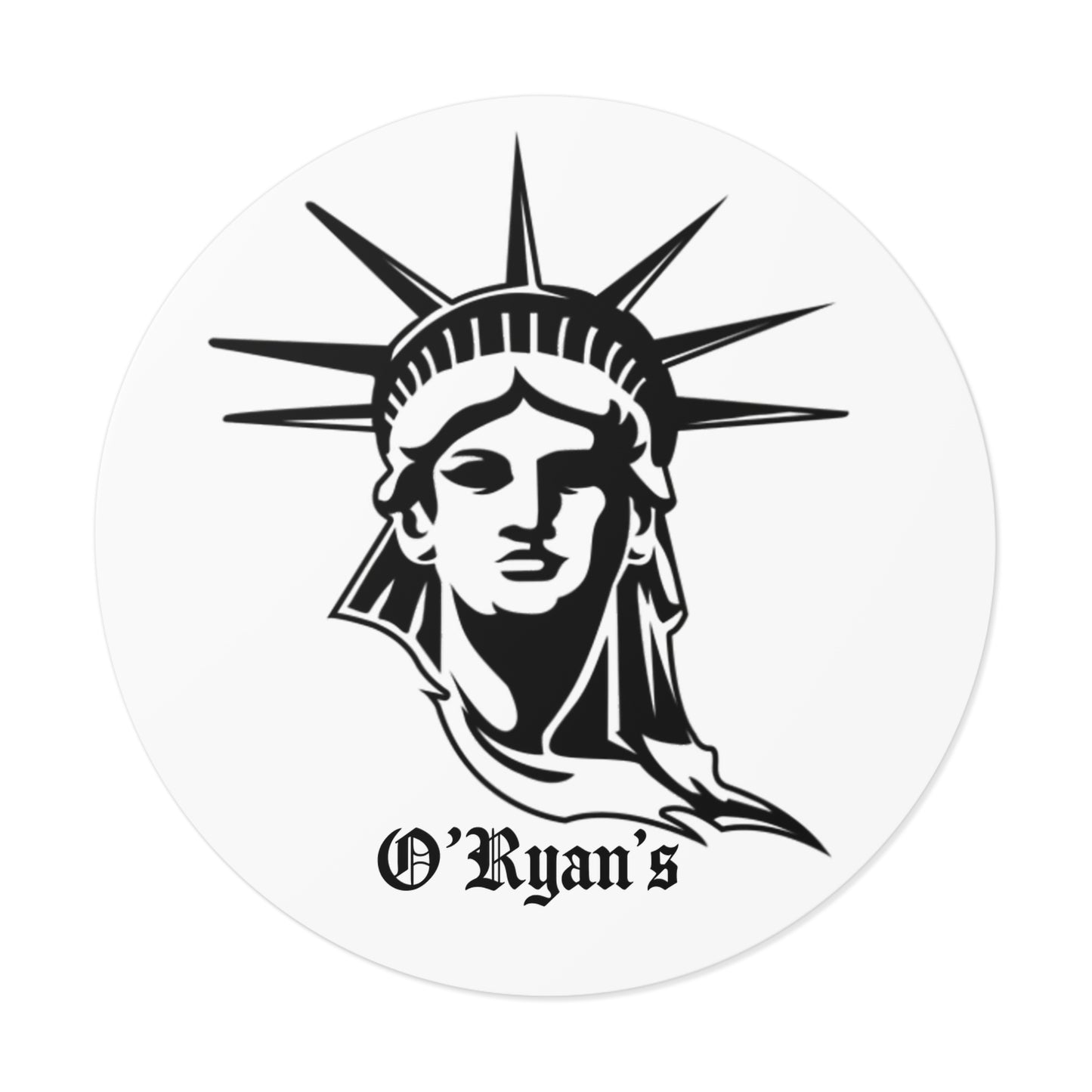 LIBERTY - Round Vinyl Sticker