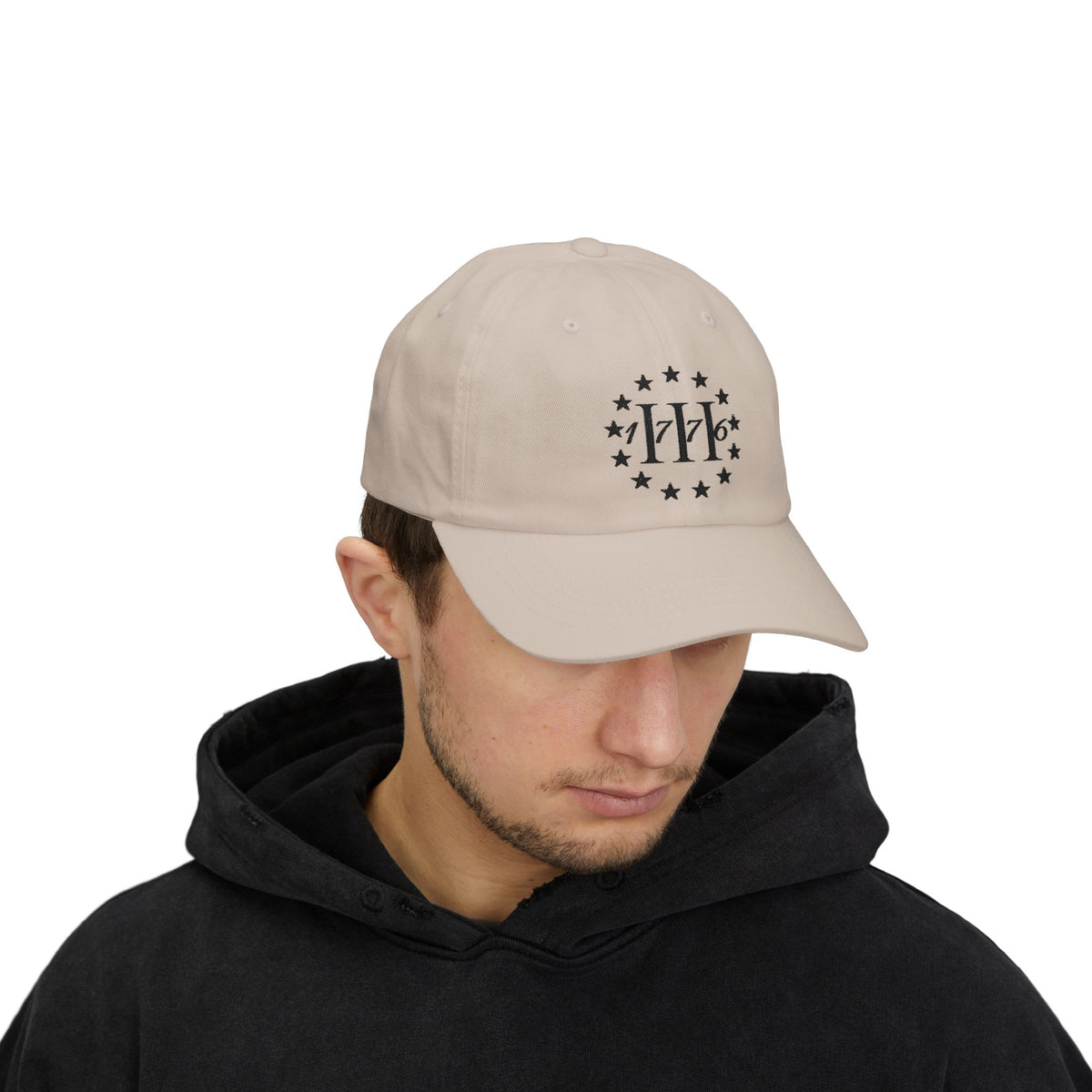 1776 DAD CAP - Embroidered - 100% Cotton - Unisex