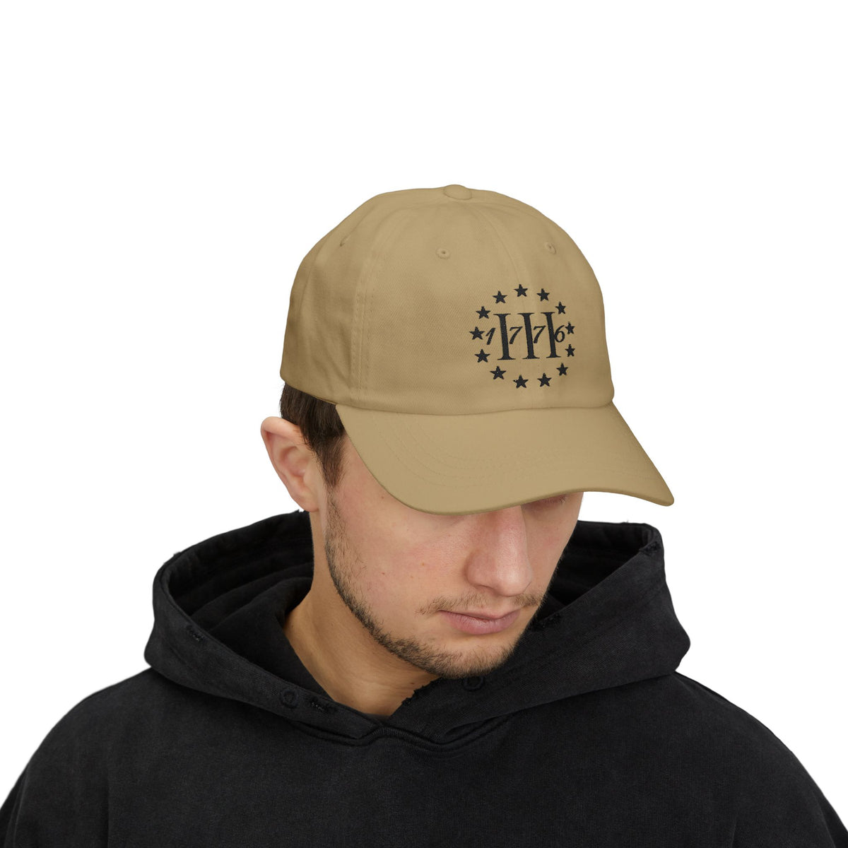 1776 DAD CAP - Embroidered - 100% Cotton - Unisex