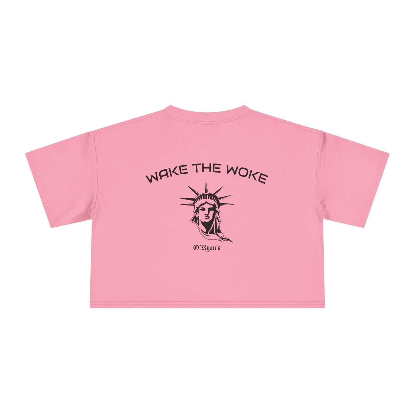 TAKE IT OFF - Crop Tee - 100% Cotton