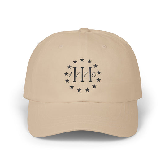 1776 DAD CAP - Embroidered - 100% Cotton - Unisex