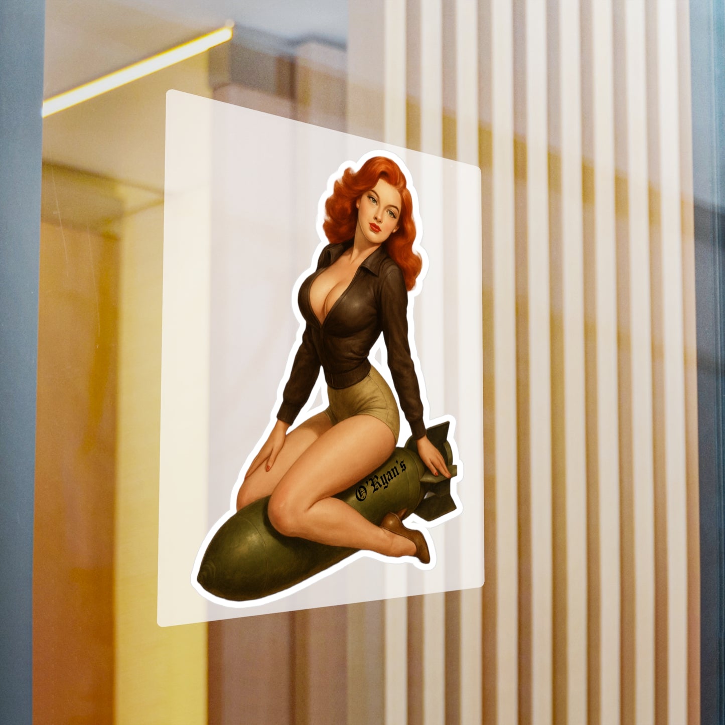 BOMBER BABE - Sticker