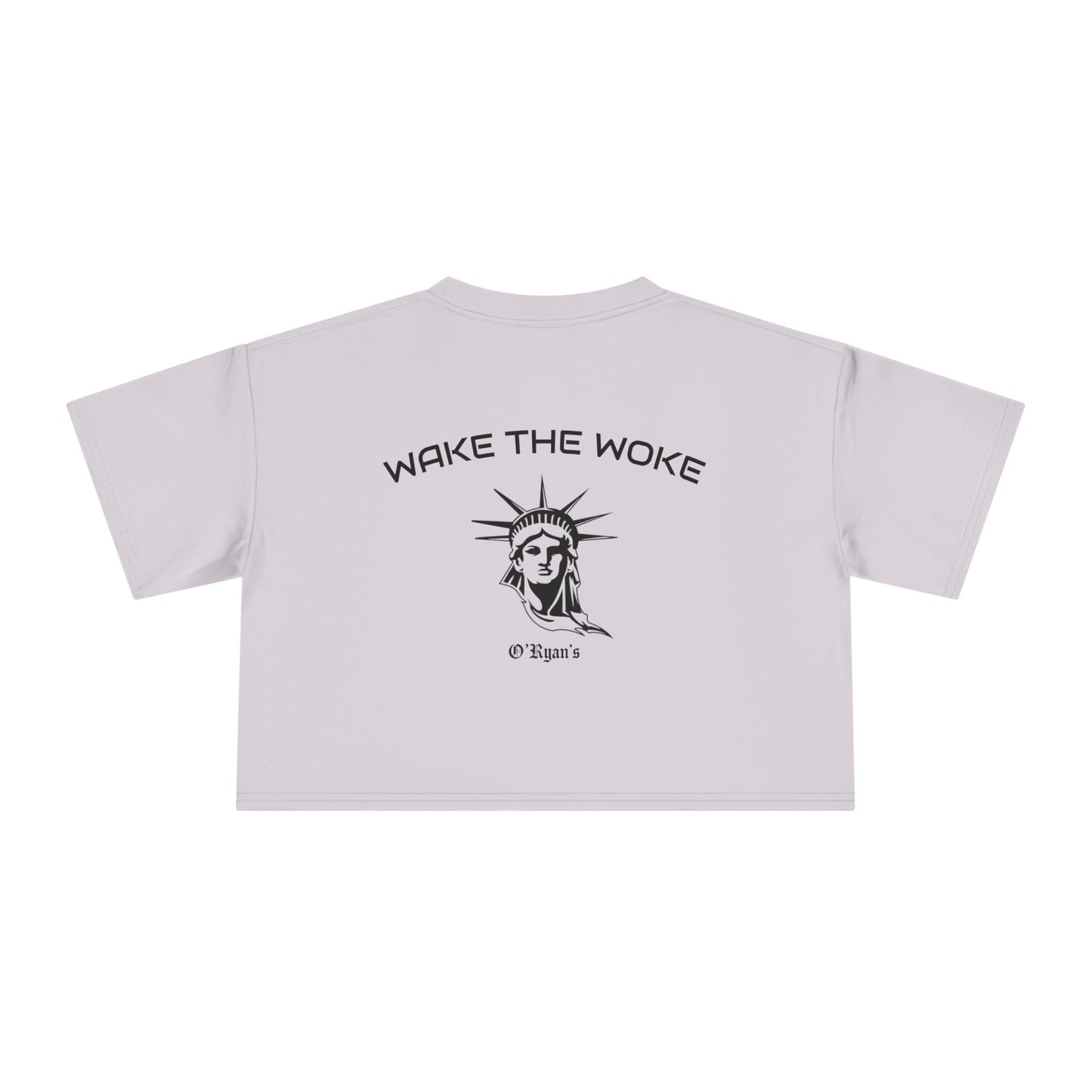 TAKE IT OFF - Crop Tee - 100% Cotton