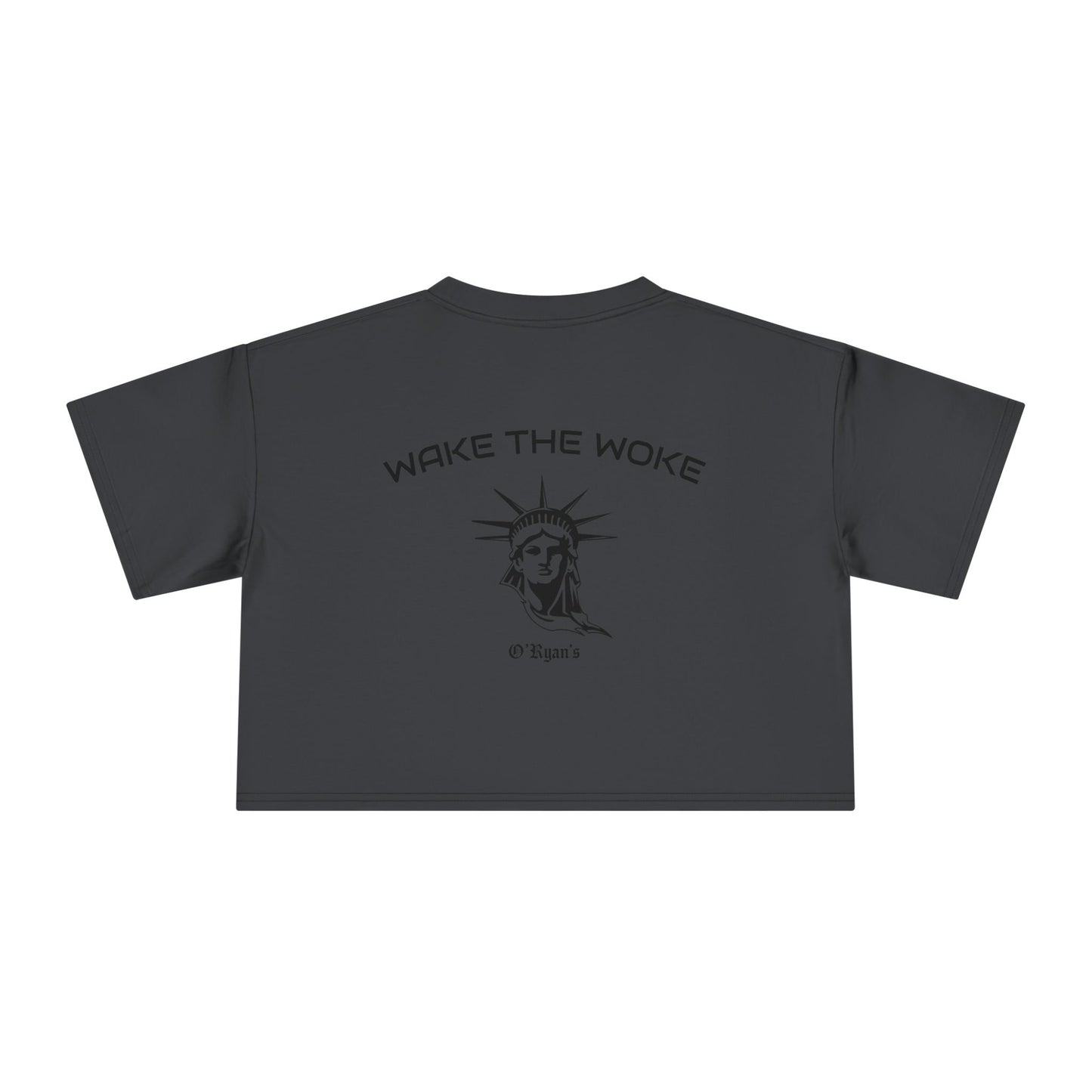 TAKE IT OFF - Crop Tee - 100% Cotton