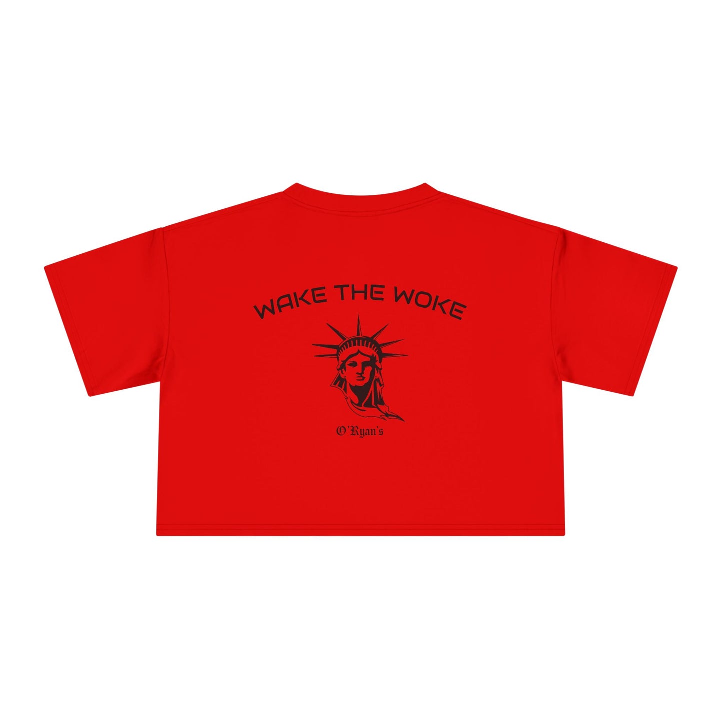 TAKE IT OFF - Crop Tee - 100% Cotton