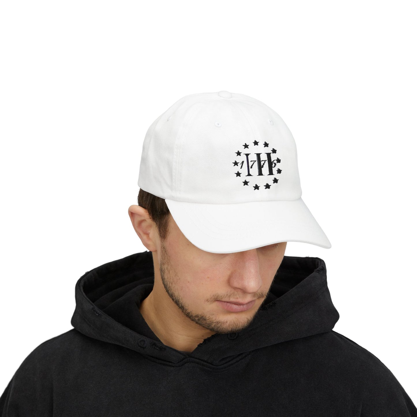 1776 DAD CAP - Embroidered - 100% Cotton - Unisex