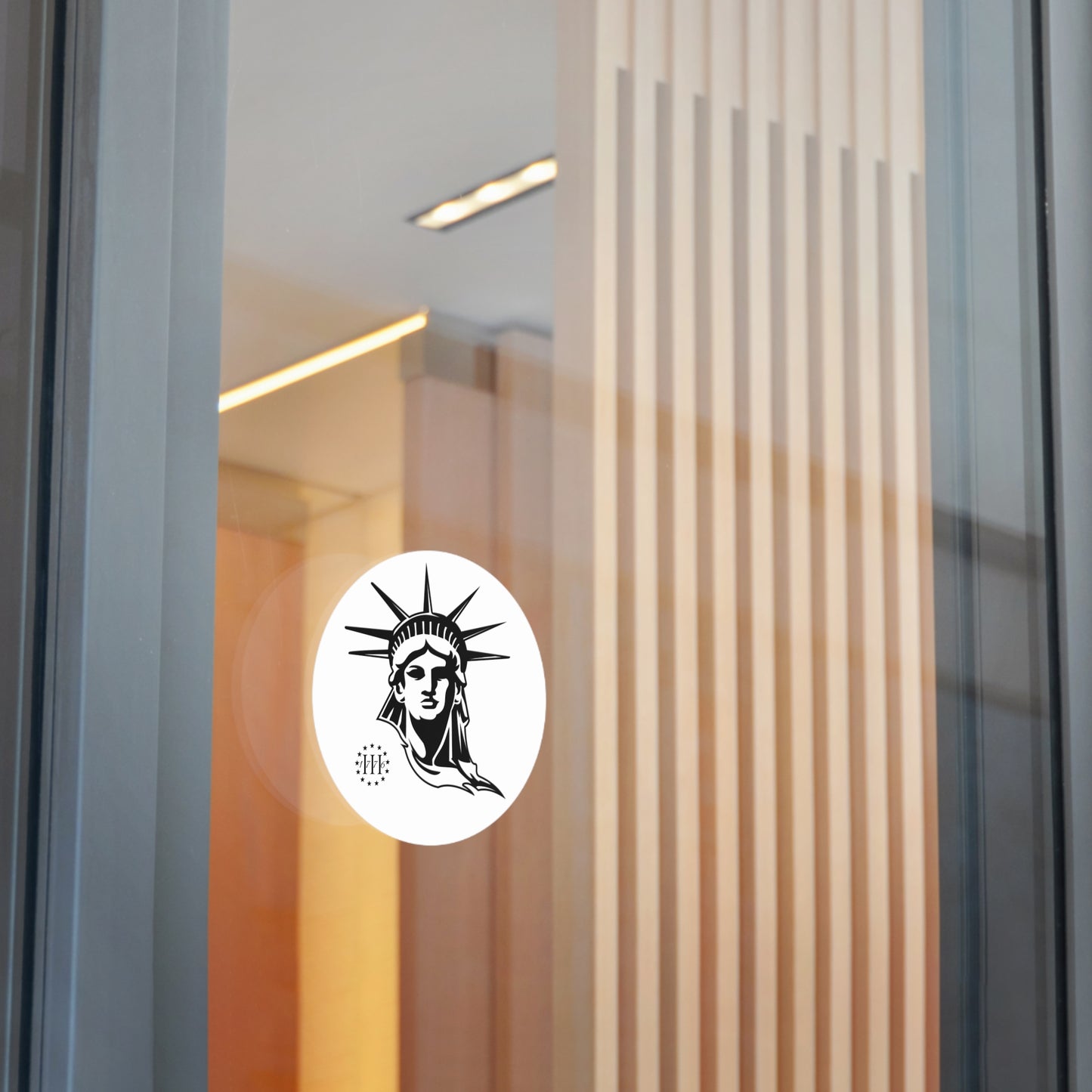 LIBERTY - Round Vinyl Sticker