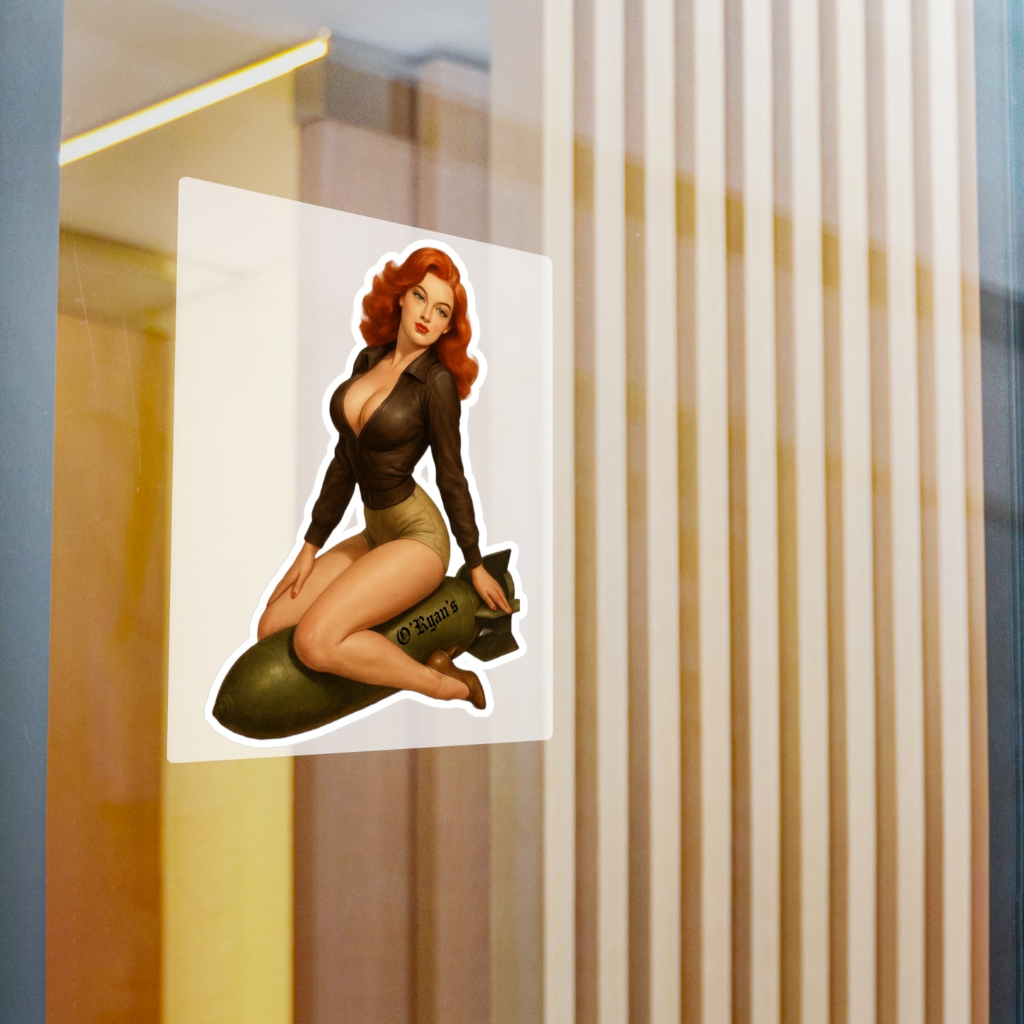 BOMBER BABE - Sticker