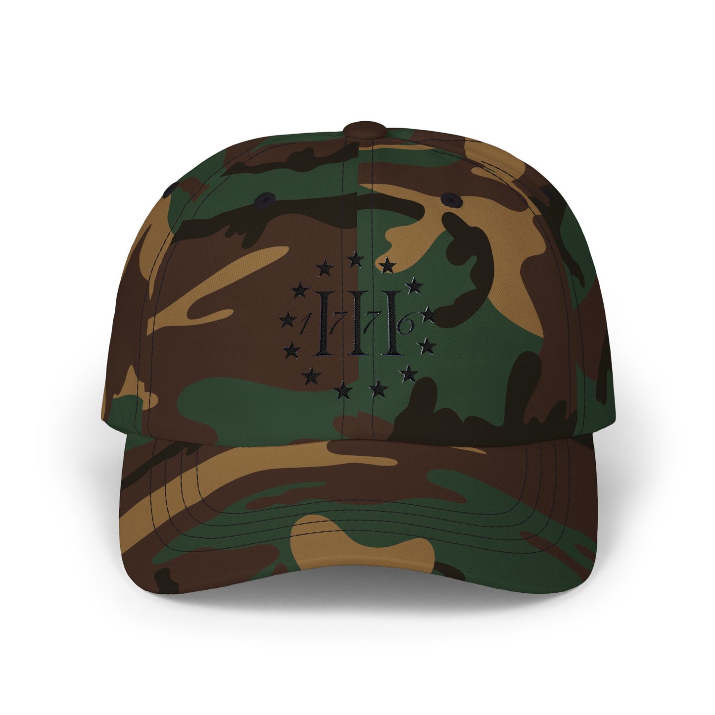 1776 DAD CAP - Embroidered - 100% Cotton - Unisex