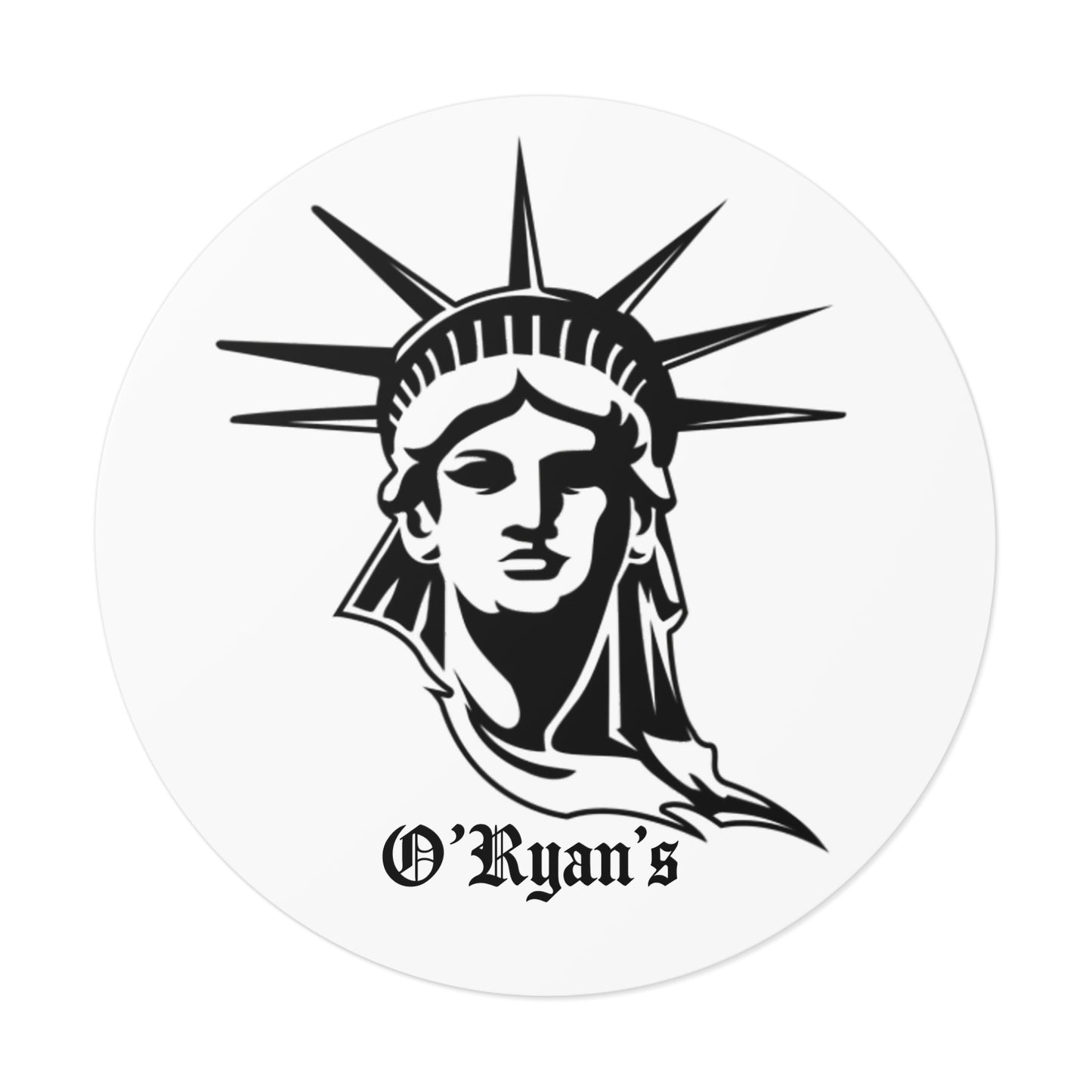 LIBERTY - Round Vinyl Sticker