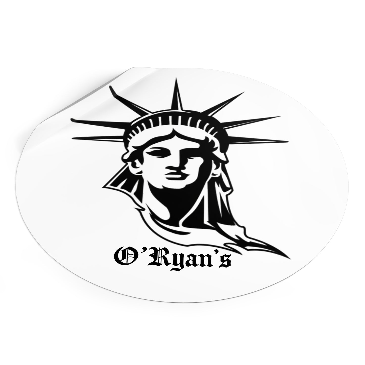 LIBERTY - Round Vinyl Sticker